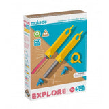 Explore kit 50 pzas makedo construir con carton 1