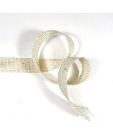 CINTA Yute 25mmx5m Ivory 2