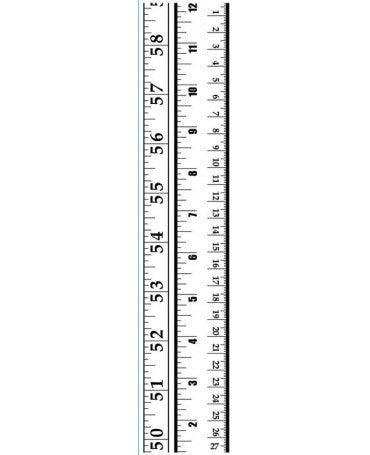 CARPETA emboss folder ruler 1