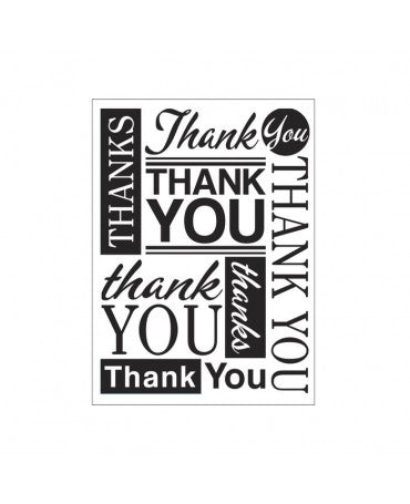 CARPETA emboss thank you fonts 1