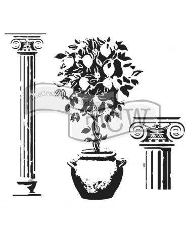 Stencil TCW Lemontree 15x15cm 1