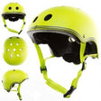 Casco verde junior globber 1