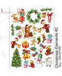 Transfer DRESS MY CRAFT A4 Elementos de Navidad 2 1