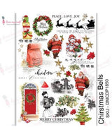 Transfer DRESS MY CRAFT A4 Christmas Bells 1