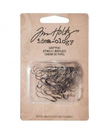 Tim Holtz Imperdibles Pines de bucle (24pcs) 1