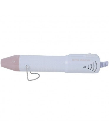 SECADOR MINI Pistola de calor ARTIS DECOR BLANCA Y ROSA 2
