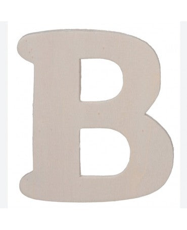 MADERA Letra B 10,8cmx5mm 1