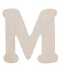 MADERA Letra M 10,8cmx5mm 1