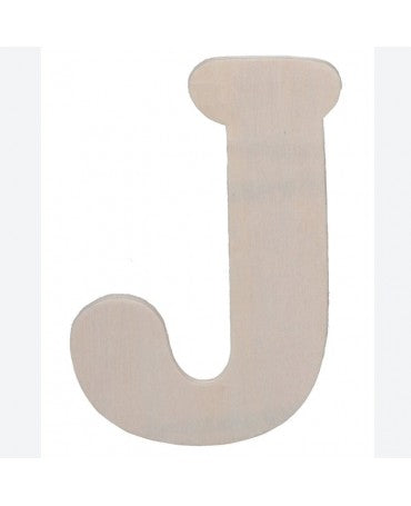 MADERA Letra J 10,8cmx5mm 1