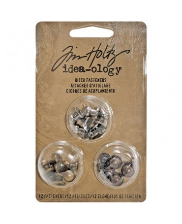 Tim Holtz Idea-ology Pomos de metal (12 piezas) 1