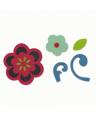 TROQUEL SIZZIX BIGZ DIE Flor y Floritura 1