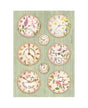 Papel arroz Stamperia A4 Welcome Home Relojes 1