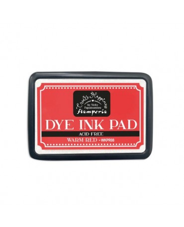 TINTA STAMPERIA DYE INK PAD Rojo Cálido 1