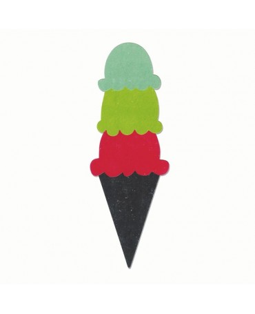 TROQUEL SIZZIX BIGZ DIE Cono de helado y primicias 1