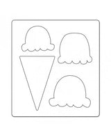 TROQUEL SIZZIX BIGZ DIE Cono de helado y primicias 2
