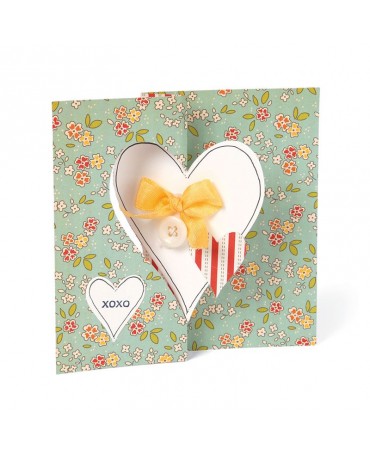 TROQUEL SIZZIX BIGZ DIE Card, Heart Flip-its 1