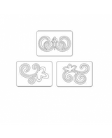 TROQUEL SIZZLITS Nesting Swirls set 2