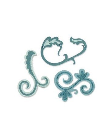 TROQUEL SIZZLITS Nesting swirls set 2 1
