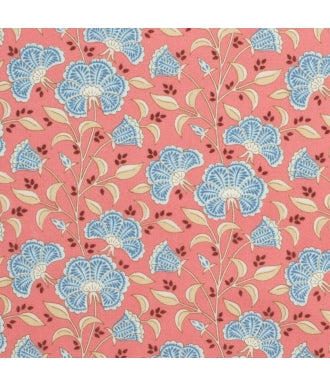 Tela Tilda Windy Days Stormy Coral 1