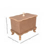 Madera Caja Con Patas 28x18x21 cm 1