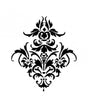 Stencil CADENCE 25X36cm DETALLE 1
