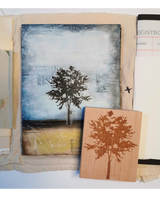 Sello Madera conhilos ARBOL 2