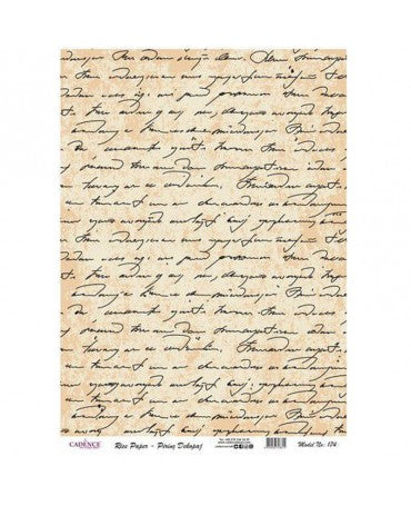 Papel arroz Cadence A3 Nº 174 1