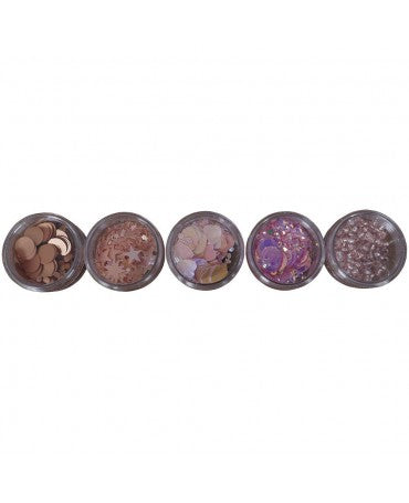 SET SHAKER Lentejuelas - Cuentas ARTIS DECOR Rosas 2