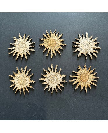 MADERA EGUZKILORE 6cm 6ud 1