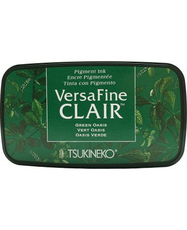 TINTA VERSAFINE clair vivid inkpad Green Oasis 1