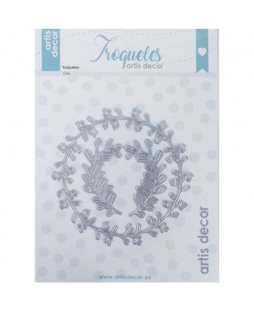 TROQUEL ARTIS SET 3 CORTADORES CIRCULO FLORAL 1