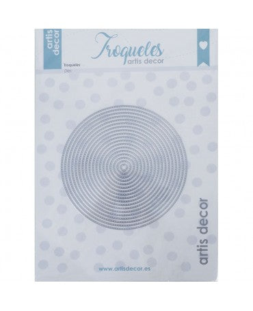 TROQUEL ARTIS MULTICORTADOR SET 18 CIRCULOS 1
