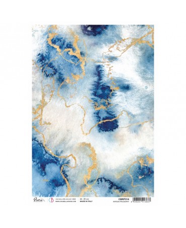 Papel Arroz CIAO BELLA A4 Indigo Kintsugi Philosophy 1