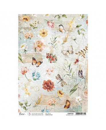 Papel Arroz CIAO BELLA A4 Reign of Grace Blossoms Dance 1