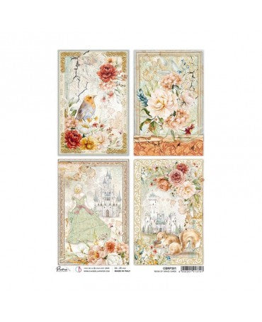 Papel Arroz CIAO BELLA A4 Reign of Grace Cards 1