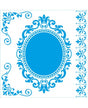 STENCIL LITOARTE Moldura y Arabescos 20x20cm 1