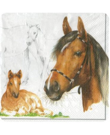 Servilletas Horses 1