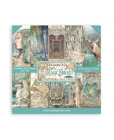 COLECCIÓN 20X20 STAMPERIA MAGIC FOREST 1