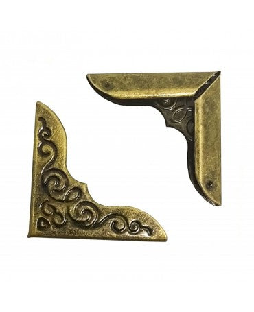 ESQUINERA ORO VIEJO 23x23mm (4 ud) 1