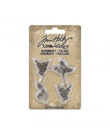 Tim Holtz Adornos Follaje (4pcs) 1