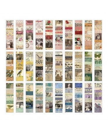 Tim Holtz Idea-ology COLLAGE STRIPS (30PC) 2