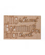 Madera Frase Enjoy Trip 19,2x32cm 1
