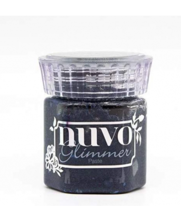 Pasta Relieve Purpurina NUVO GLIMMER PASTE Nebulosity black 1