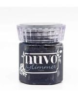 Pasta Relieve Purpurina NUVO GLIMMER PASTE Nebulosity black 1