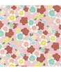 Tela Japonesa Sevenberry Sakura Brook Metallic Oriental 850288D3-1 Floral Rosa 1