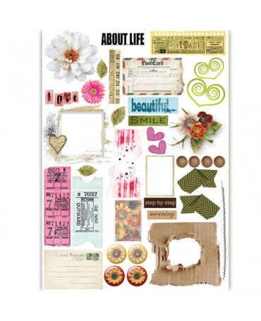 Transfer DRESS MY CRAFT A4 Blossom 2 1