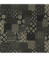 Tela Japonesa Tramada Sevenberry Boro 88500D3-5 Negro 1