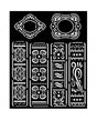 STENCIL STAMPERIA VINTAGE LIBRARY Libros 20x25cm 1