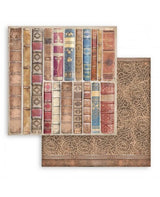 COLECCIÓN 20X20 STAMPERIA VINTAGE LIBRARY Backgrounds 2
