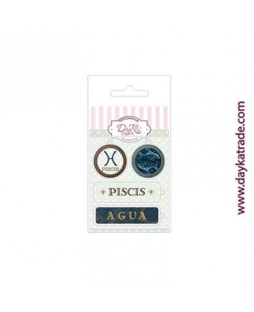 CHARMS Metacrilato DAYKA ESCRITO EN LAS ESTRELLAS CHARM0010 1